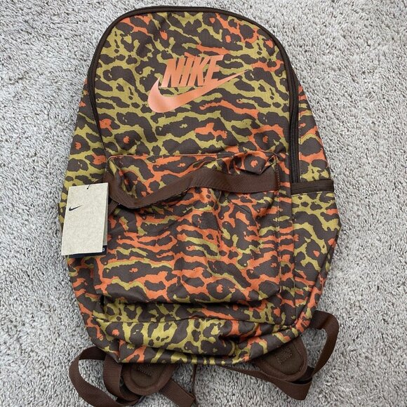 NIKE Heritage Unisex Adult Caminal Backpack (25L) FB2839-259 Animal Print NWT - Picture 15 of 15